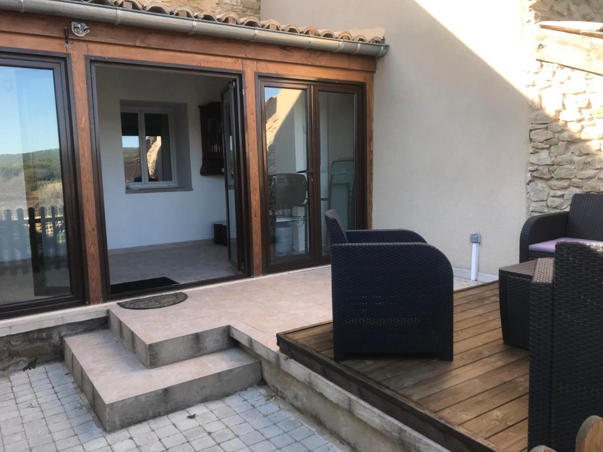Gite Du Serre De Boudre Climatise, Spa Permanent Buisson Екстер'єр фото